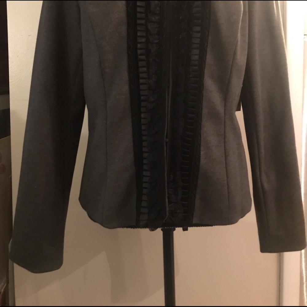 “Coldwater Creek” Grey jacket sz 16